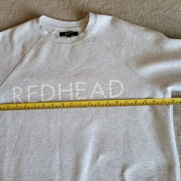 Brunette The Label Redhead sweatshirt size S/M - Picture 8 of 10